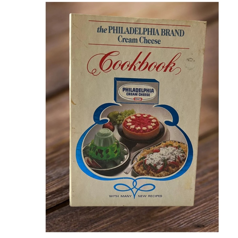 Kraft Philadelphia Brand Cream Cheese Cookbook by KRAFT Recipes Spiral B…